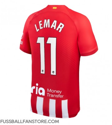 Atletico Madrid Thomas Lemar #11 Replik Heimtrikot 2023-24 Kurzarm